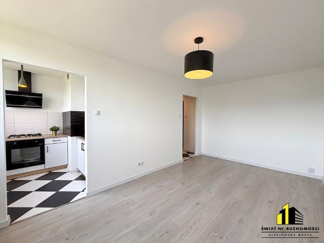 Nowoczesna kawalerka 26 m² z pełnym AGD i prysznicem