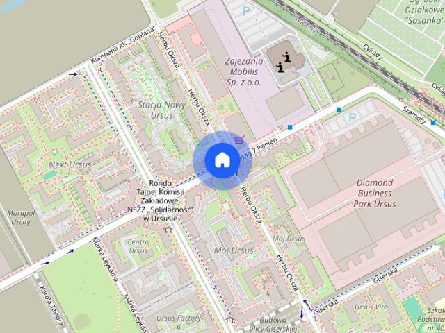 Nowoczesna kawalerka. Ursus ul. Habicha 5