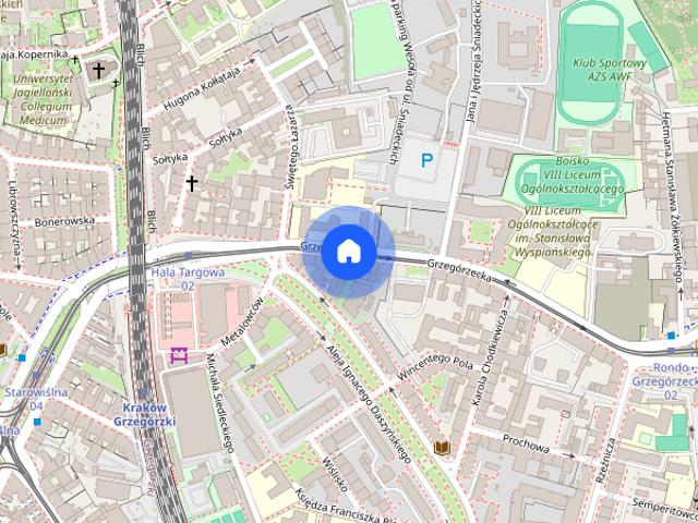 Nowoczesna kawalerka w centrum Krakowa