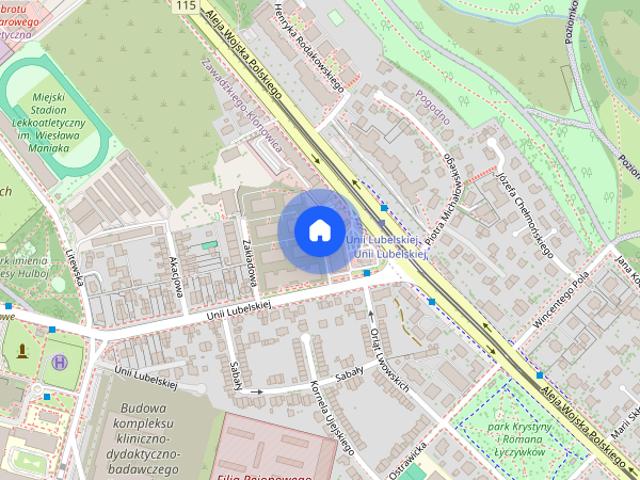 Nowoczesna kawalerka POGODNO Gardenia