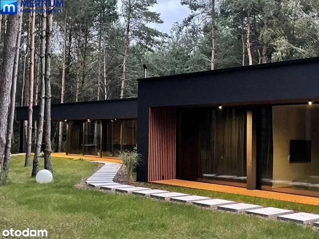 Nowoczesna rezydencja 213 m² w lesie, prywatność i komfort