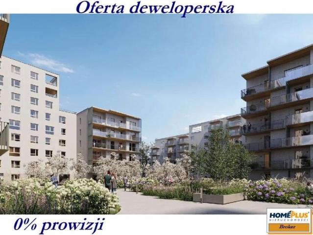 Nowoczesne mieszkanie 2 pok. z balkonem, miejsce postojowe