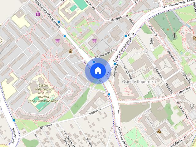 Nowoczesne mieszkanie, dobrze wyposażone w centrum Białymstoku