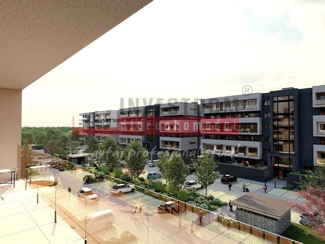Nowoczesne mieszkanie deweloperskie z dużym tarasem i balkonem