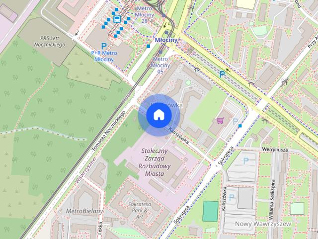 Nowoczesne mieszkanie przy Metrze Młociny!