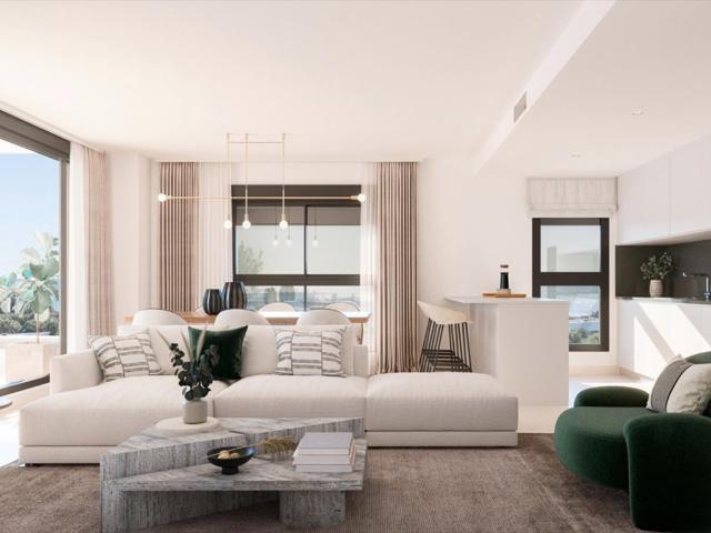 Nowoczesne apartamenty z widokiem na morze w Estepona