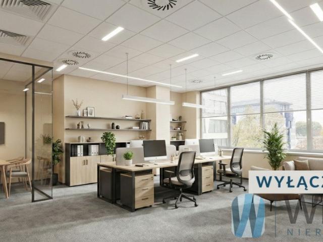 Nowoczesne biuro klasy A 600 m² na Mokotowie, gotowe do wynajęcia