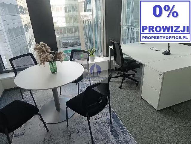 Nowoczesne biuro serwisowane 6 os. w centrum Warszawy