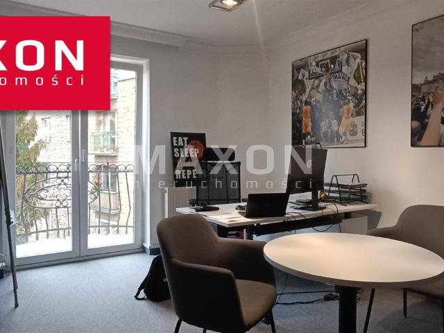 Nowoczesne biuro 138 m² z balkonem i garażem na Saskiej Kępie