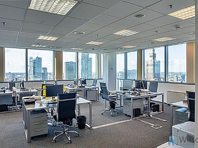 Nowoczesne biuro 289 m² w centrum Warszawy z panoramicznym widokiem