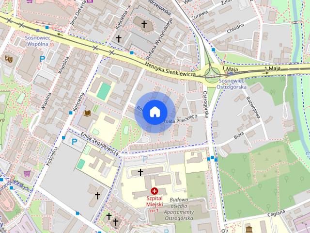 Nowoczesne Centrum – Pileckiego | 2 pokoje | 47 m² | po remoncie