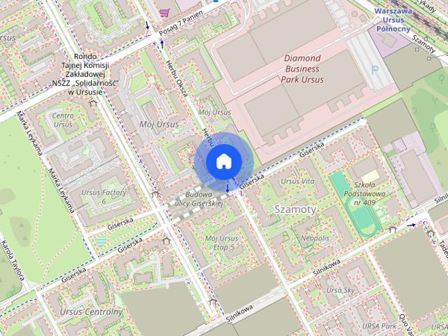 Nowoczesne, jasne 2 pok Herbu Oksza, od zaraz
