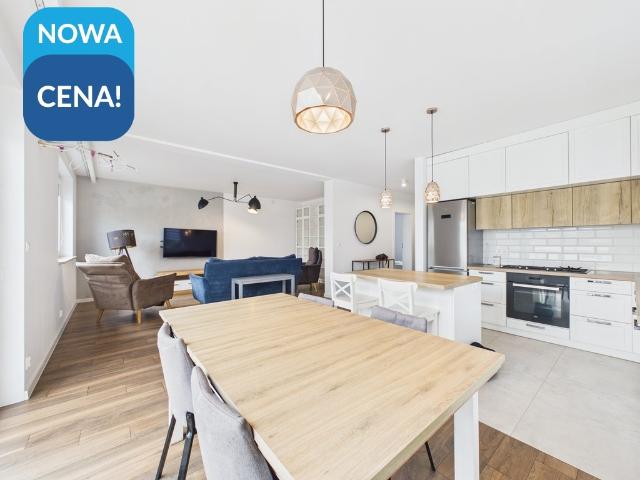 Nowoczesne 149 m² dwupoziomowe mieszkanie z ogrzewaniem podłogowym