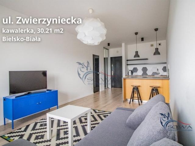 Nowoczesne 1 pokojowe mieszkanie z dużym balkonem i widokiem na góry