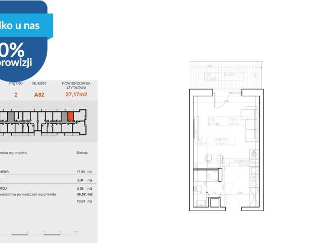 Nowoczesne 26,84 m² w Bielawach z systemem smart home