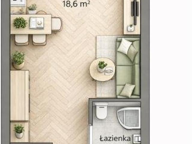 Nowoczesne 28 m² w zielonym Mokotowie – bez PCC!