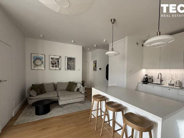 Nowoczesne 2 pok. w Fabryczna City, balkon, garaż