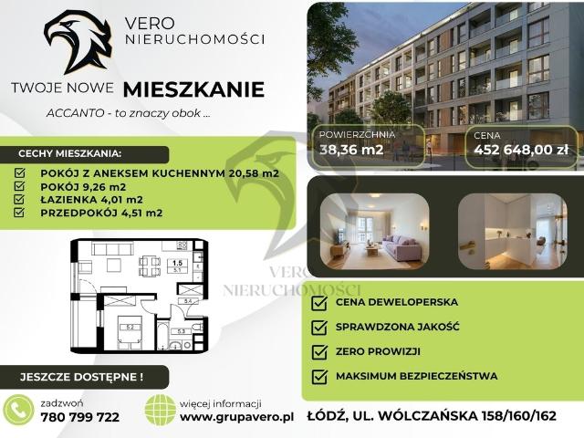 Nowoczesne 2 pokoje blisko Politechniki – inwestycja