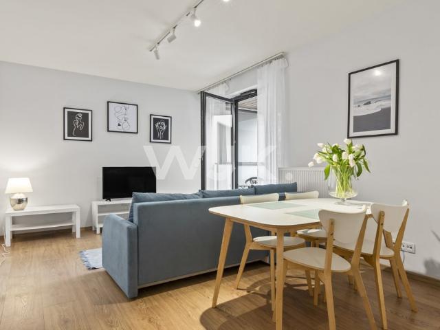Nowoczesne 2 pokojowe 46,9m2 z balkonem i garażem w Nordic Mokotów