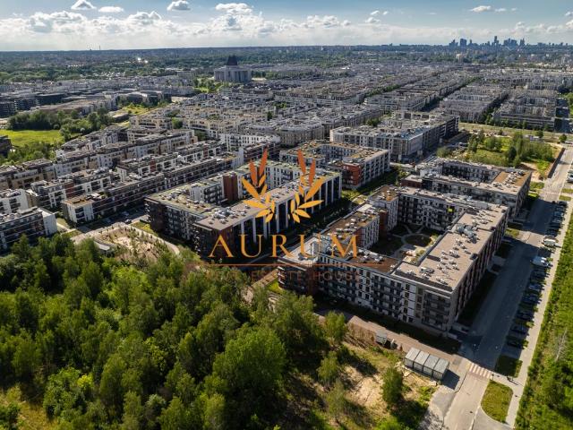 Nowoczesne 2 pokojowe mieszkanie 43 m² z balkonem w Wilanowie