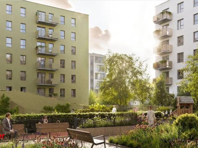 Nowoczesne 2 pokojowe mieszkanie 41 m² z ochroną i udogodnieniami