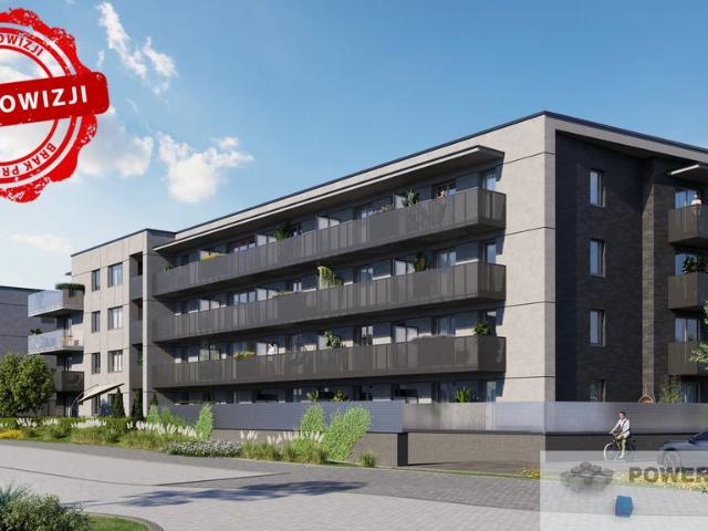 Nowoczesne 2 pokojowe mieszkanie 36,93 m² w Prądniku Białym