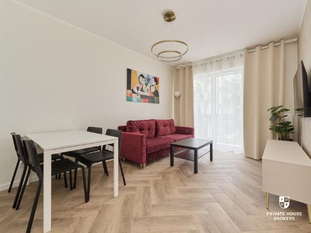 Nowoczesne 2 pokojowe mieszkanie z garażem 41,66 m² we Wrocławiu