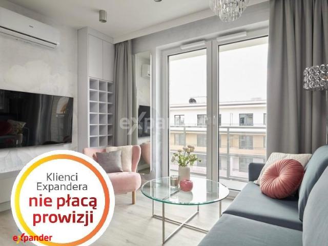 Nowoczesne 2 pokojowe mieszkanie z balkonem, bez prowizji