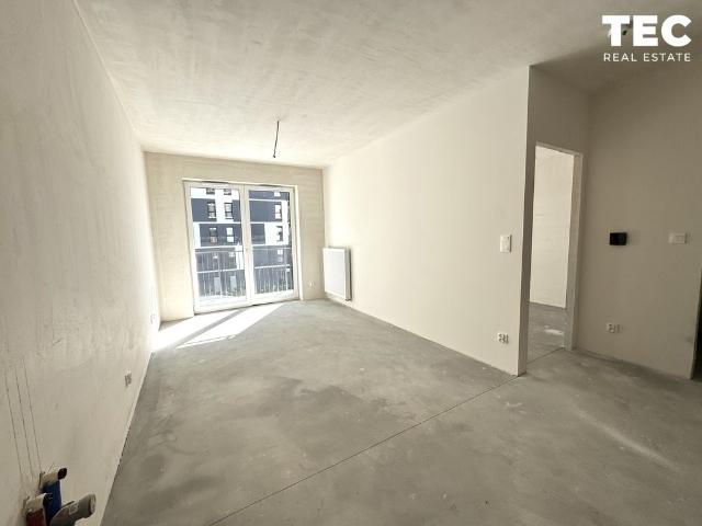 Nowoczesne 2 pokojowe mieszkanie z balkonem, garażem i komórką