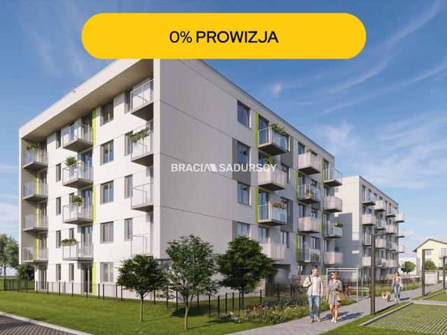 Do sprzedania nowoczesne 2 pokojowe mieszkanie z balkonem i garażem