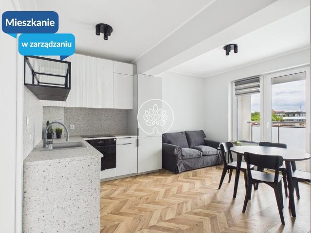 Nowoczesne 2 pokojowe mieszkanie z balkonem i miejscem garażowym