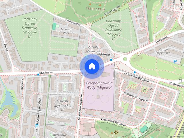 Nowoczesne 2 pokojowe mieszkanie z balkonem i parkingiem | Blisko PKM