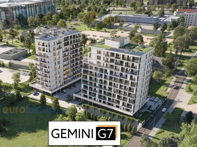 Nowoczesne 2 pokojowe mieszkanie z balkonem w Gemini G 7
