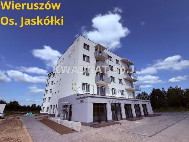 Nowoczesne 2 pokojowe mieszkanie z balkonem w Wieruszowie