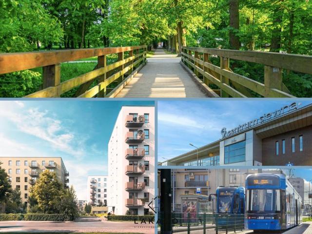 Nowoczesne 2 pokojowe mieszkanie z balkonem, świetna komunikacja