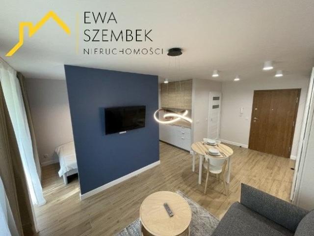 Nowoczesne 2 pokojowe mieszkanie z dużym ogrodem i tarasem