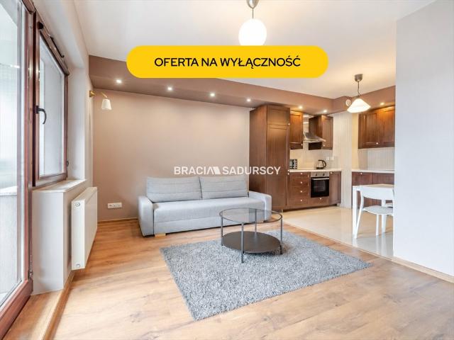 Nowoczesne 2 pokojowe mieszkanie z dużym balkonem w Kaskadzie