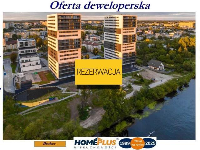 Nowoczesne 2 pokojowe mieszkanie z loggią i panoramicznym widokiem