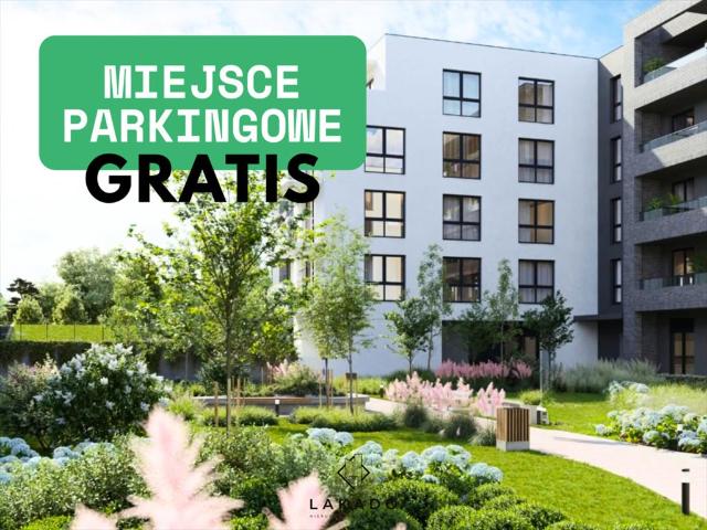 Nowoczesne 2 pokojowe mieszkanie z loggią i parkingiem