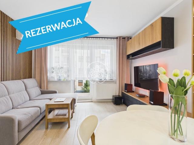 Nowoczesne 2 pokojowe mieszkanie z widokiem na park