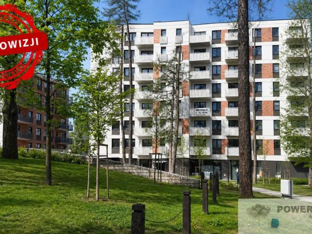 Nowoczesne 2 pokojowe mieszkanie deweloperskie z balkonem i widokiem