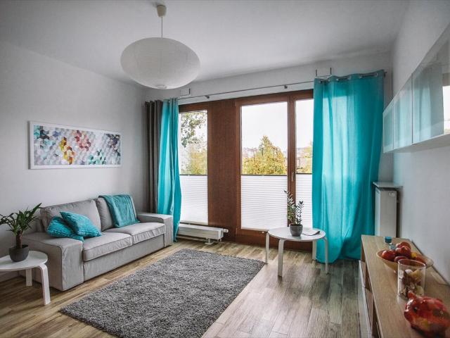 Nowoczesne 2 pokojowe mieszkanie na Mokotowie z balkonem