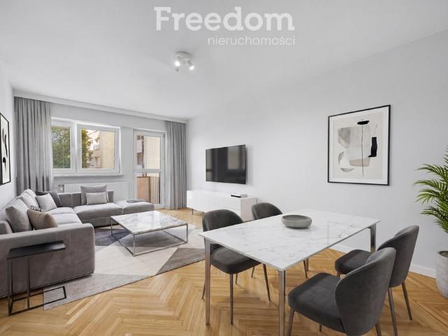 Nowoczesne 2 pokojowe mieszkanie na Mokotowie z balkonem
