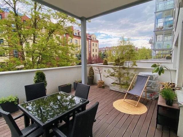 Nowoczesne 2 pokojowe z tarasem 30m², blisko metra