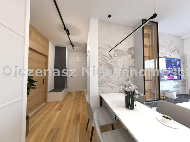 Nowoczesne 35 m² z widokiem na Brdę w Centrum