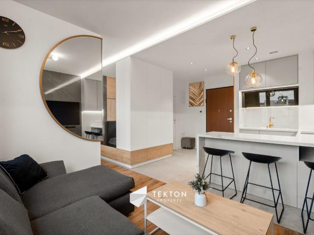 Nowoczesne 36m² w Browarach Warszawskich z windą