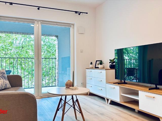 Nowoczesne 33m2 w centrum Wrocławia z balkonem