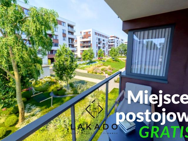 Nowoczesne 3 pokoje z miejscem postojowym gratis