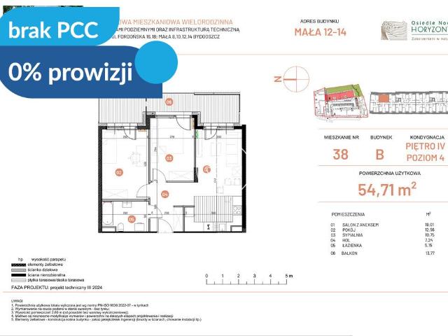 Nowoczesne 3 pokojowe mieszkanie w Bydgoszczy zapraszam