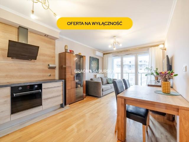 Nowoczesne 3 pokojowe mieszkanie z balkonem i garażem